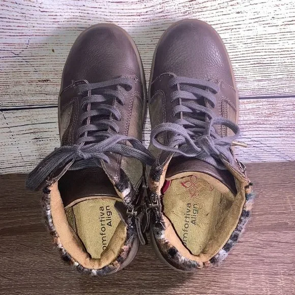 Womens Comfortiva Womens Halia Brown Multi Color Size 6 - Picture 16 of 16